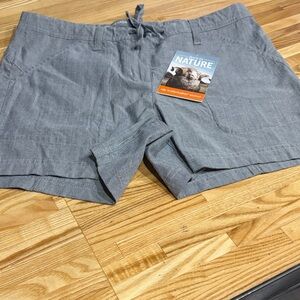 Icebreaker Women's Flat Front Gray Shorts